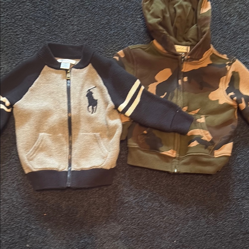 Ralph Lauren zip ups